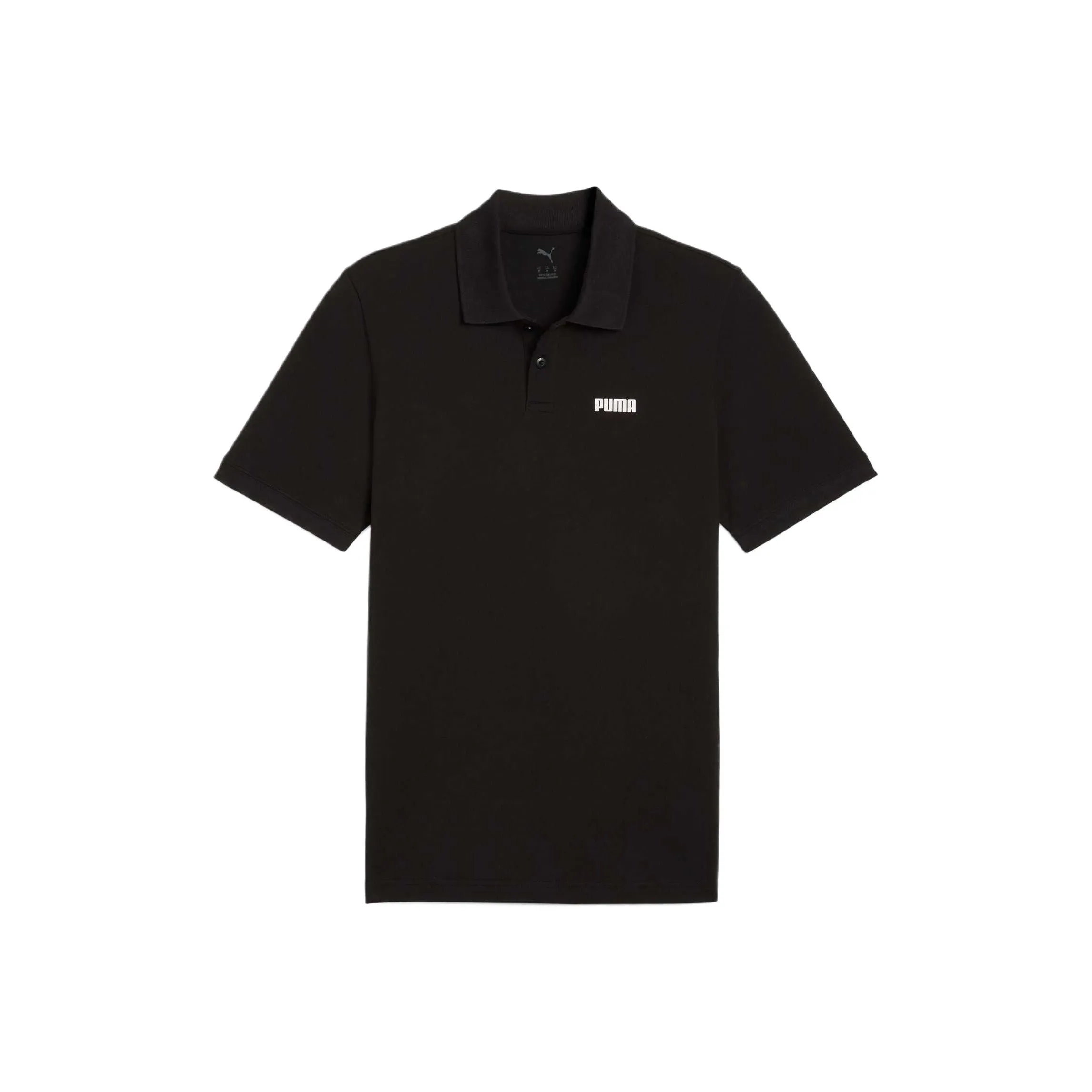 PUMA Мужская поло рубашка черного цвета