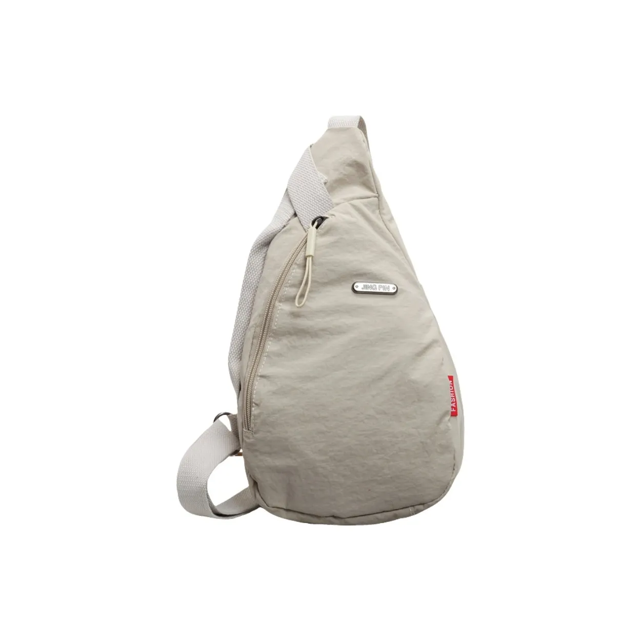 Tonlion Плечевая сумка через плечо Одно плечо Sling Унисекс Бежевый Черный