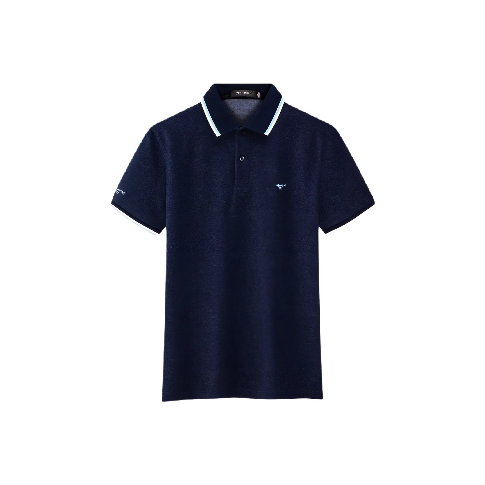 SEPTWOLVES Polo Shirt Men's Gray Blue