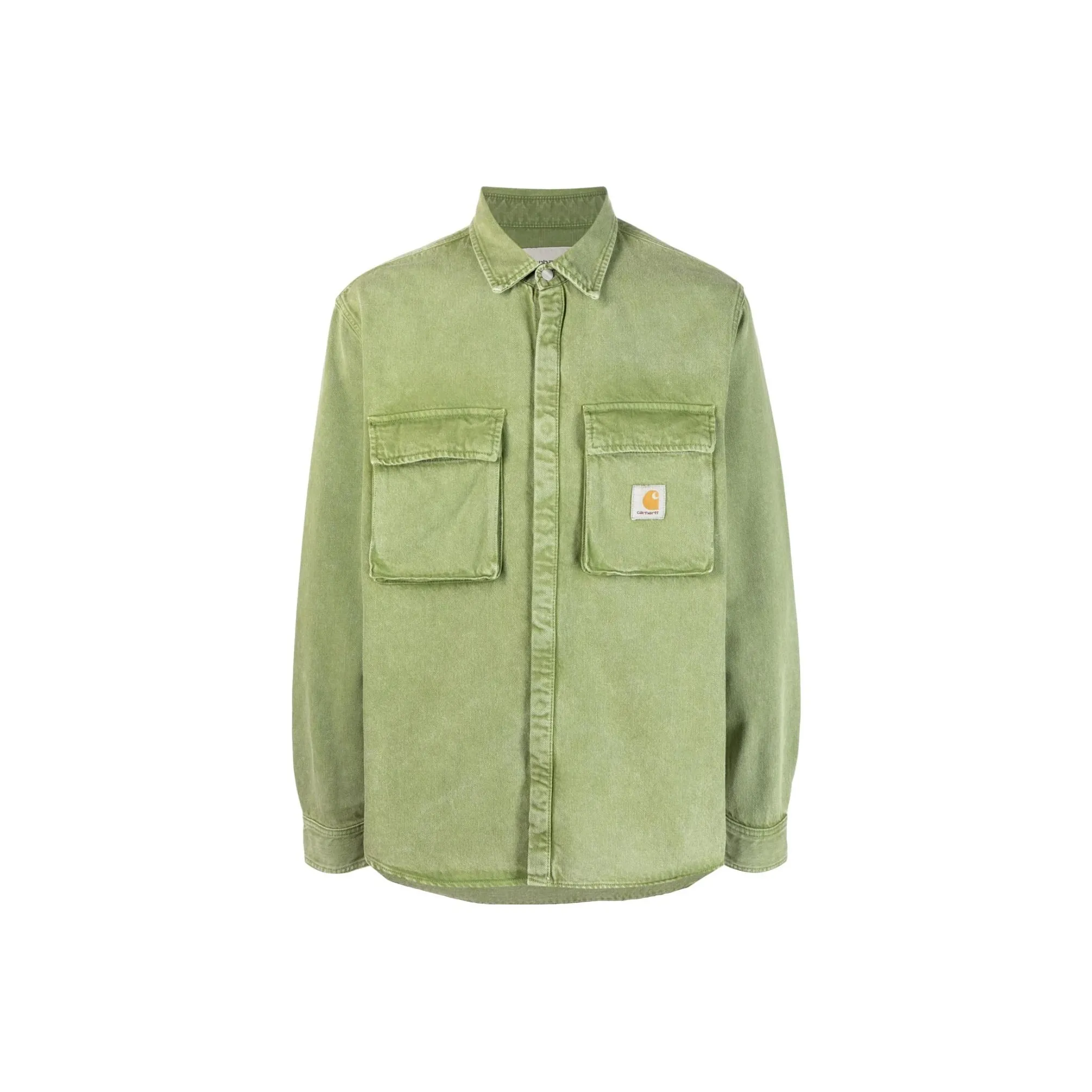 Carhartt WIP Logo Patch Long Sleeved Shirt
