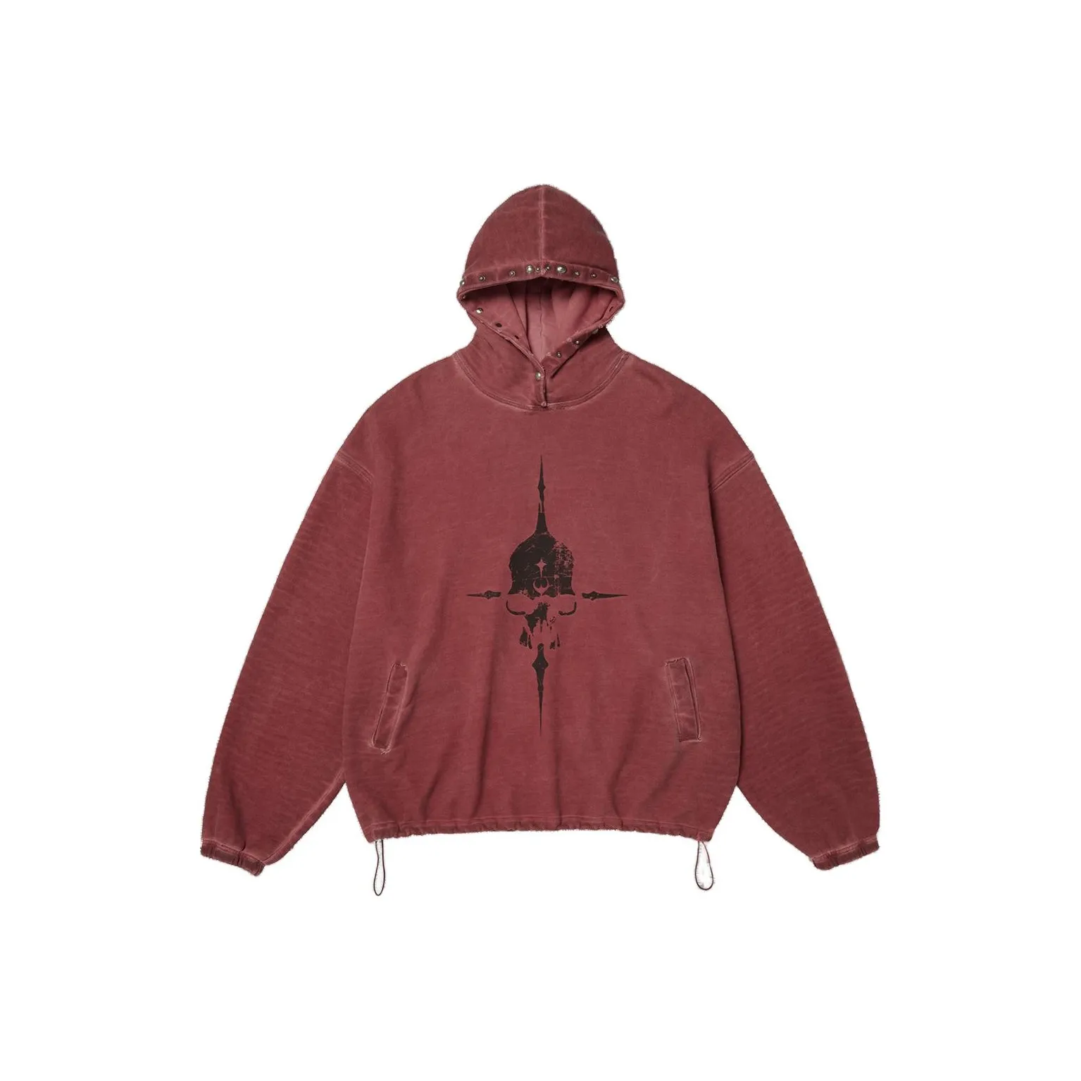 Thug Club FW24 Свитшот Унисекс Красный