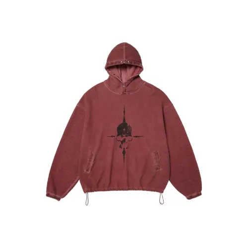 THUG CLUB Bio Soldier Series Красный Унисекс Свитшоты