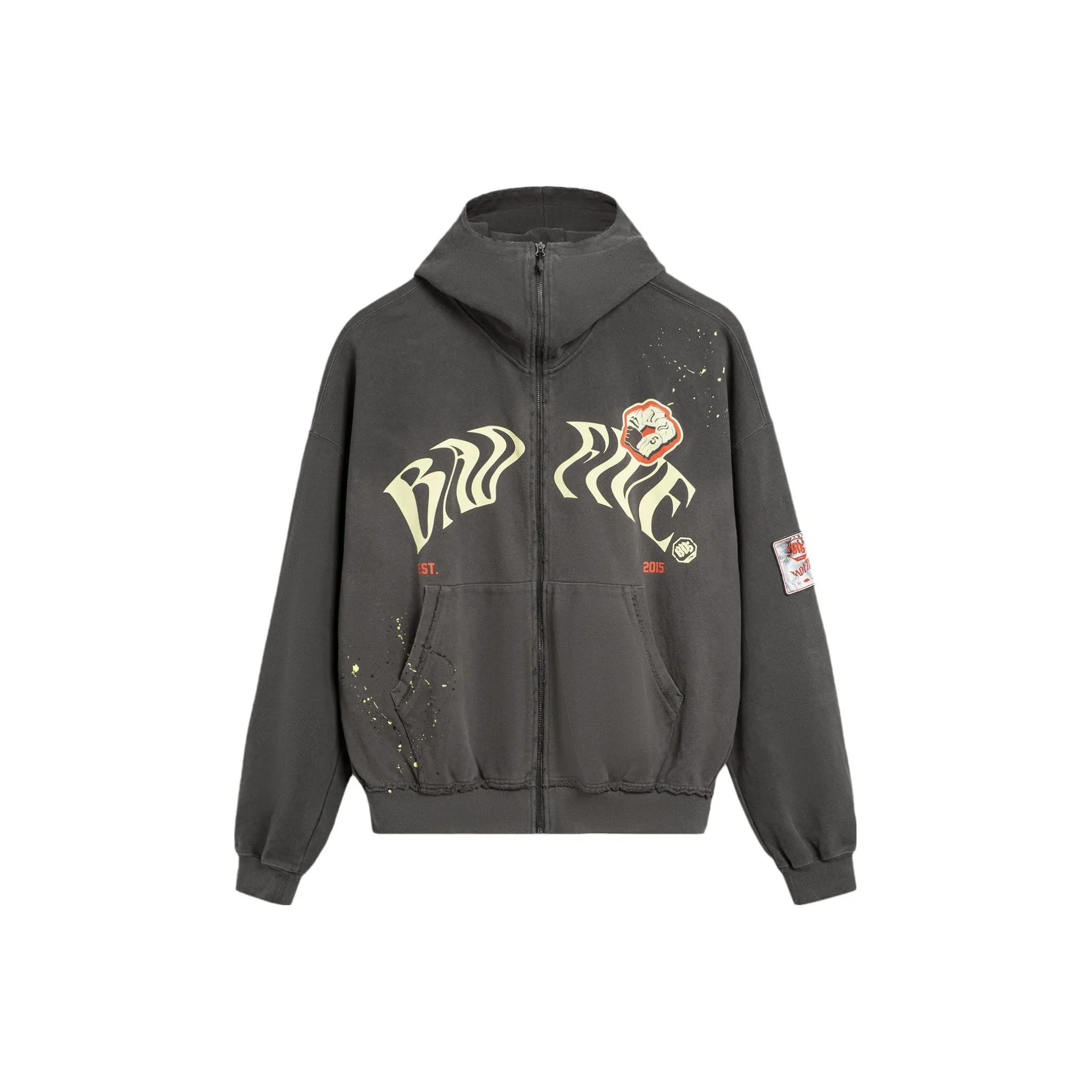 LINING Толстовка Мужская Обсидиановый Серый