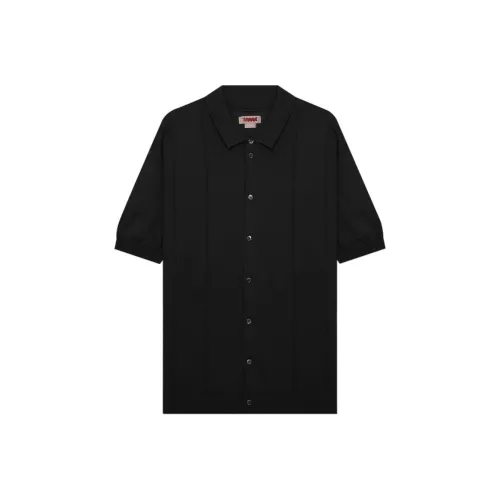 Baracuta Черная Мужская Рубашка