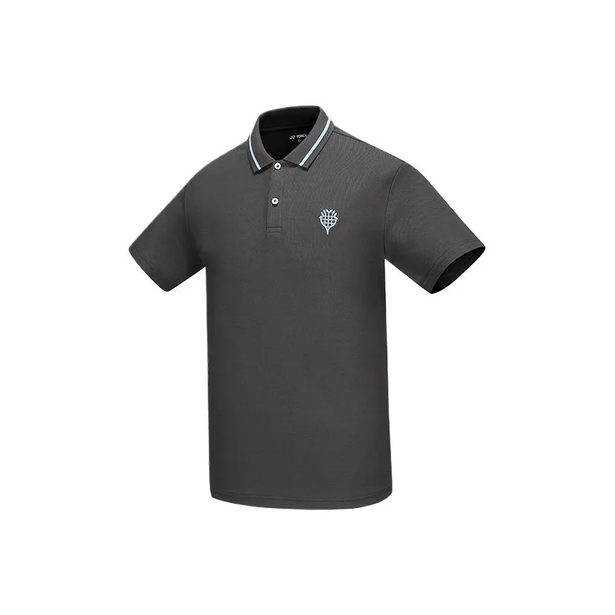 YONEX Natural and Environmentally Friendly Series Поло Унисекс Угольный Серый