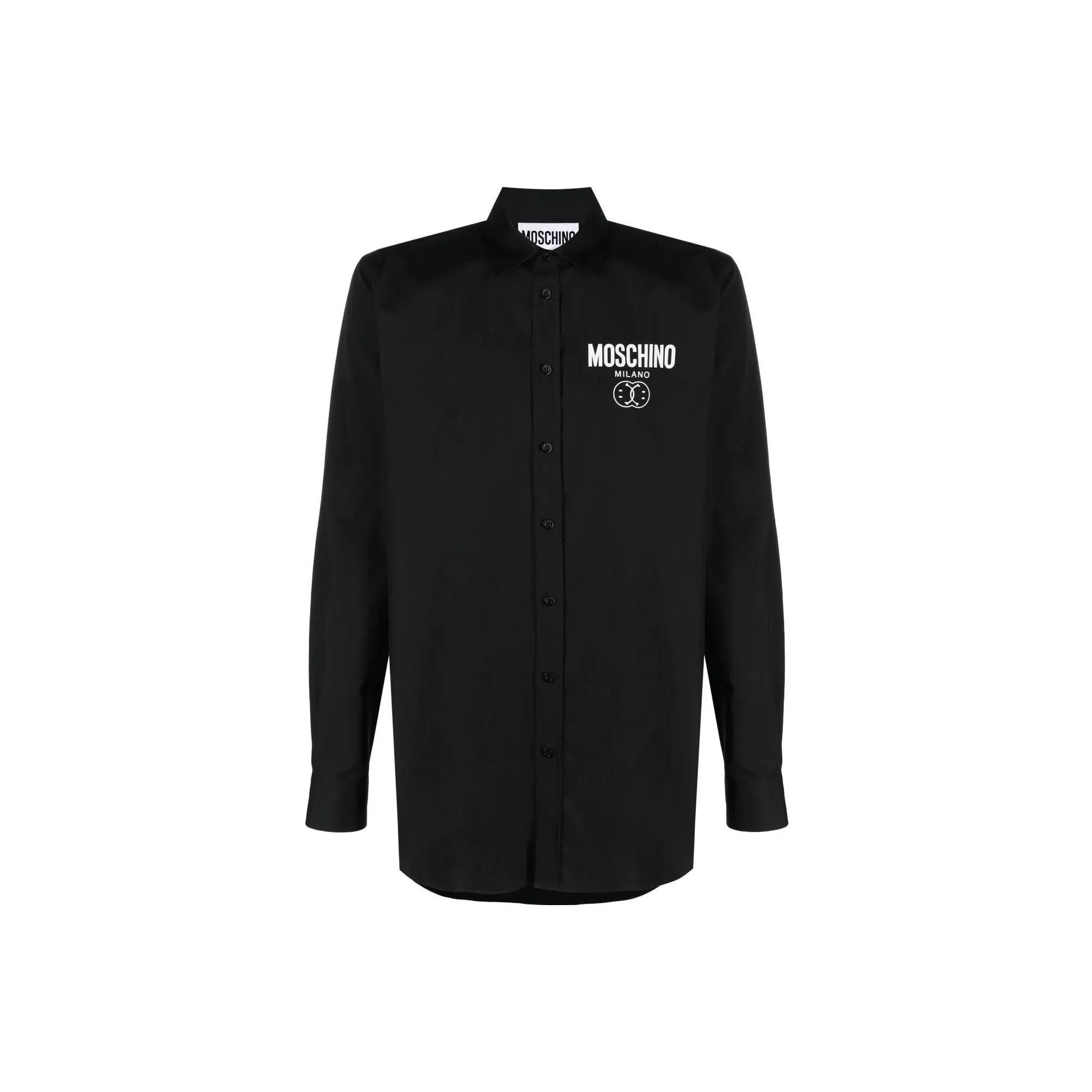 MOSCHINO Мужские черные рубашки