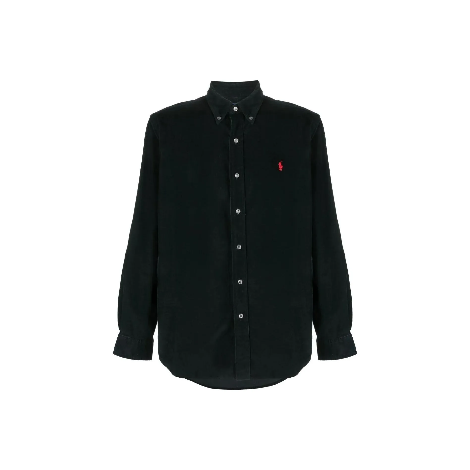 calvin klein golf aztec shirt c9410 charcoal Logo Embroidered Corduroy Shirt