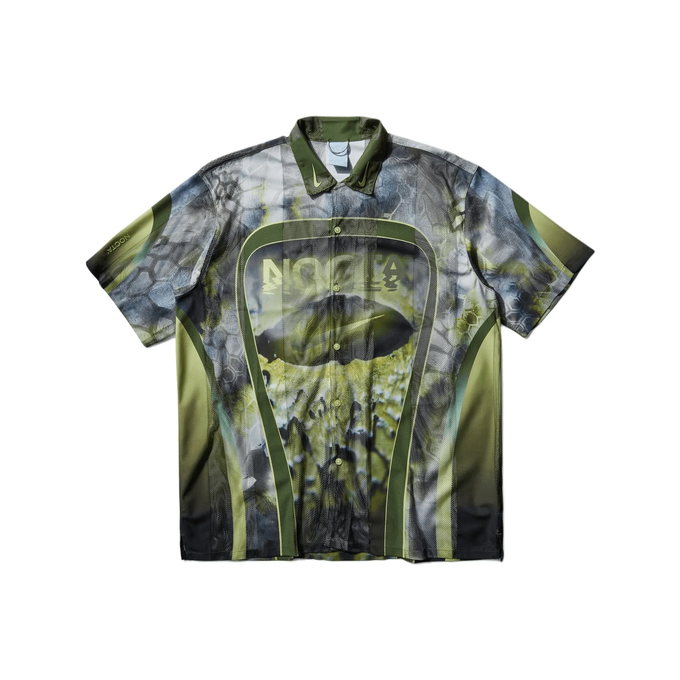 Nike Nocta Opal Men's Button Puma Short Sleeve Top