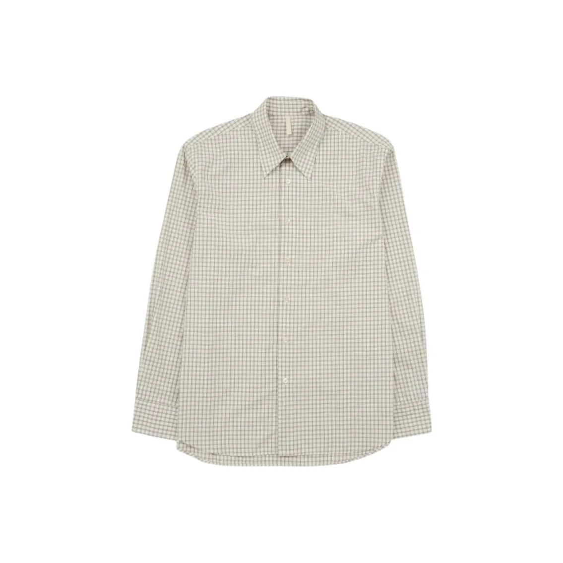 Sunflower Note Checked Long Sleeved Shirt