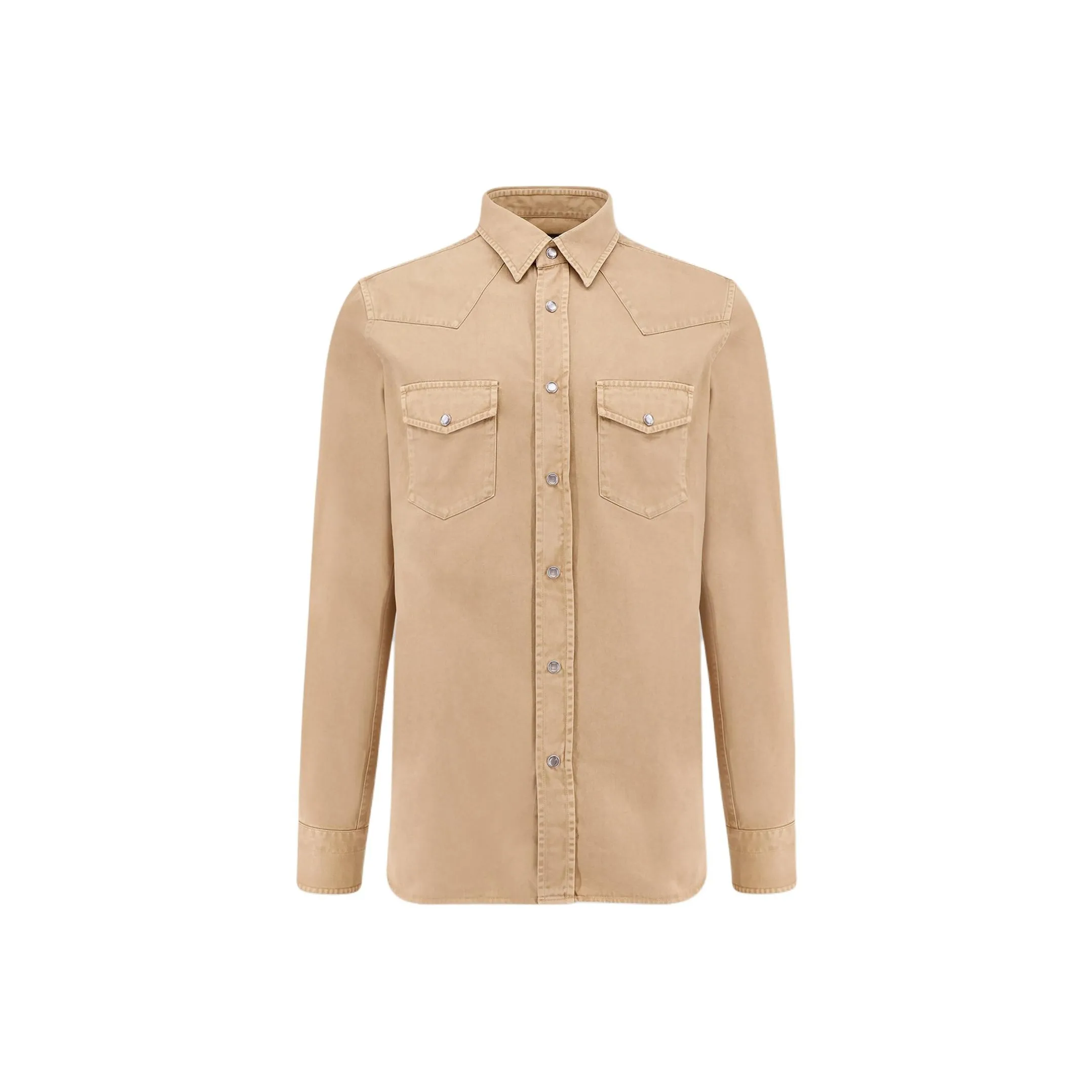 TOM FORD Patch Twill Western Shirt