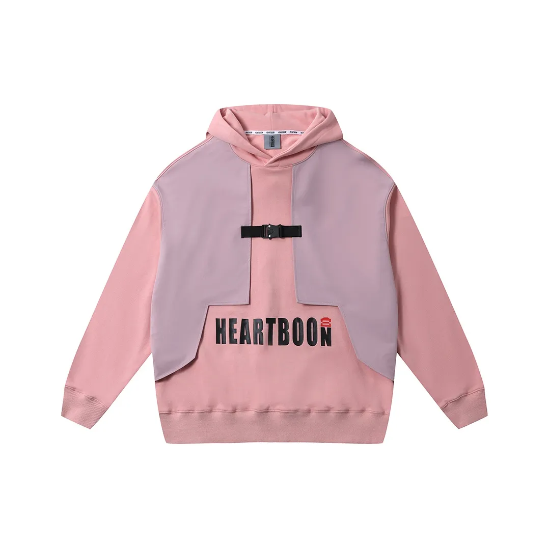 Heartboon Sweatshirt Unisex Pink Purple