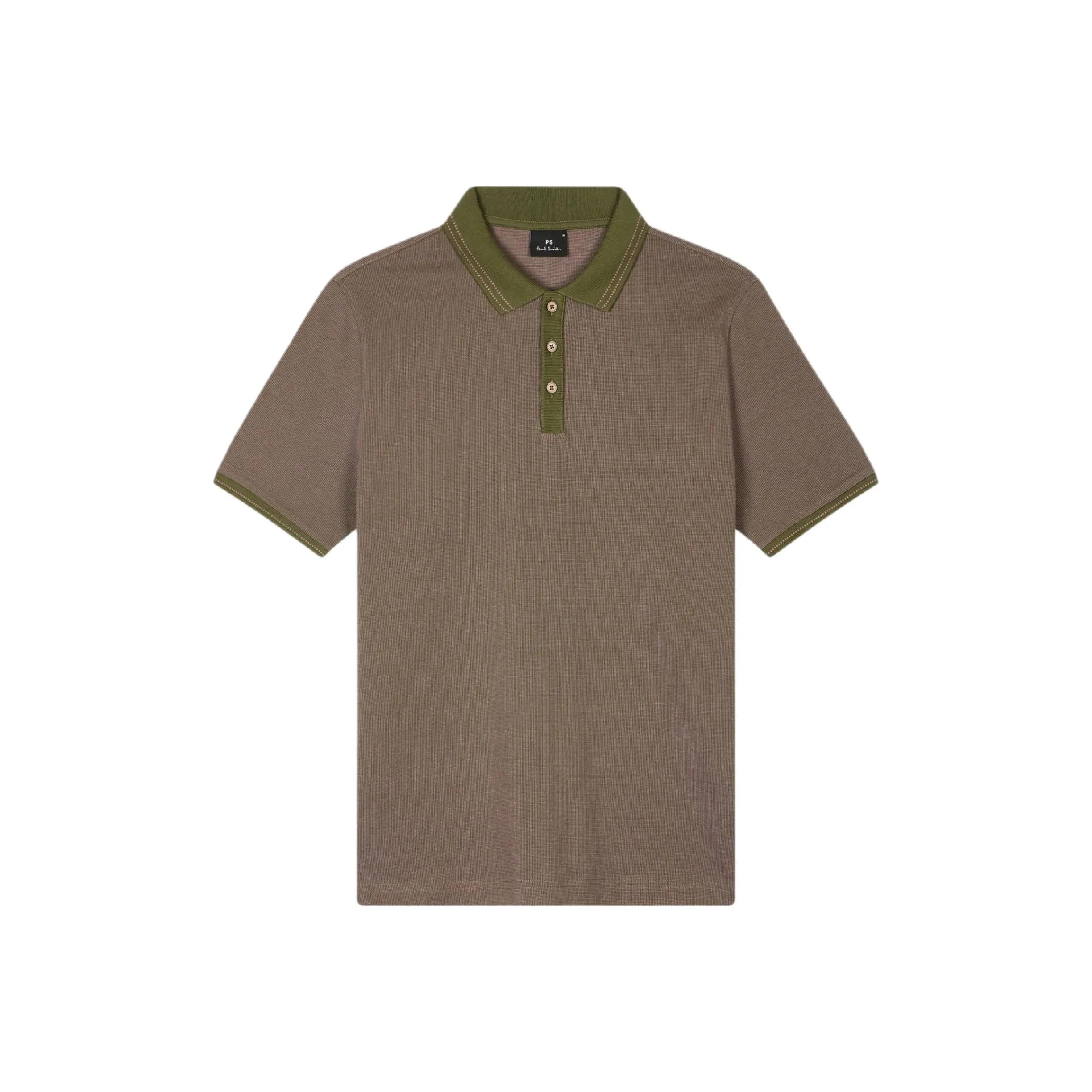 Paul Smith SS25 Polo Shirt Men's Khaki