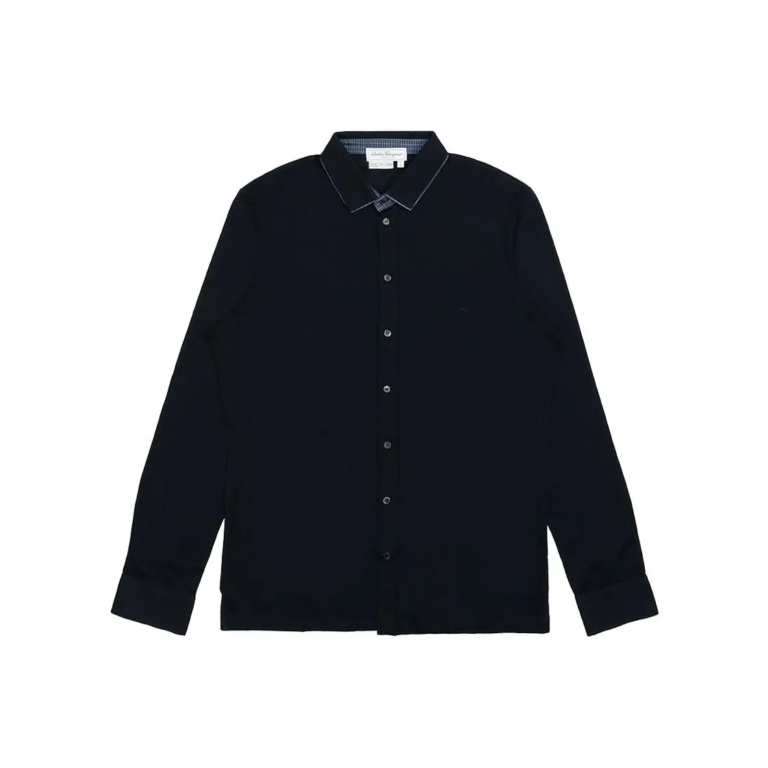FERRAGAMO Shirt Men's Navy Blue
