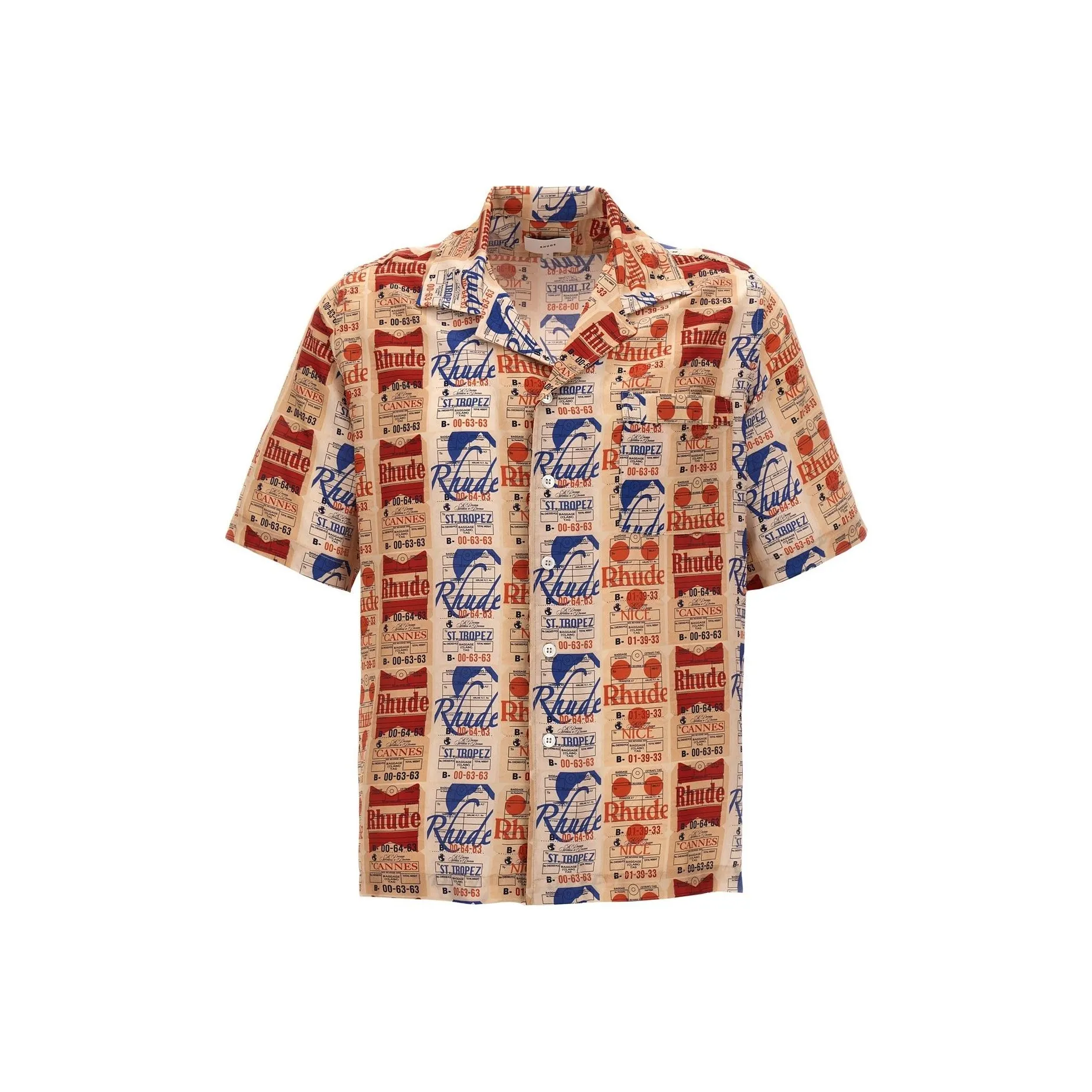 RHUDE Expedition Print Shirt