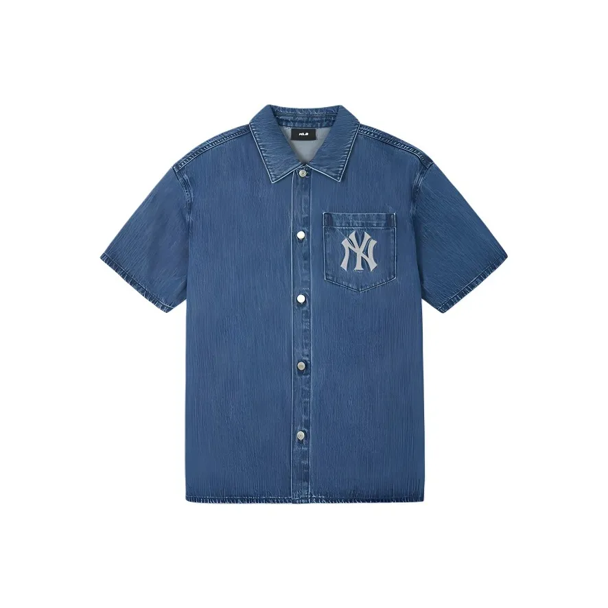 MLB New York Yankees SS24 Shirt Unisex Indigo