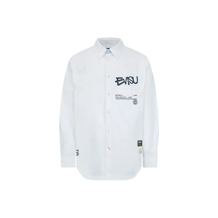 EVISU Белые Мужские Рубашки