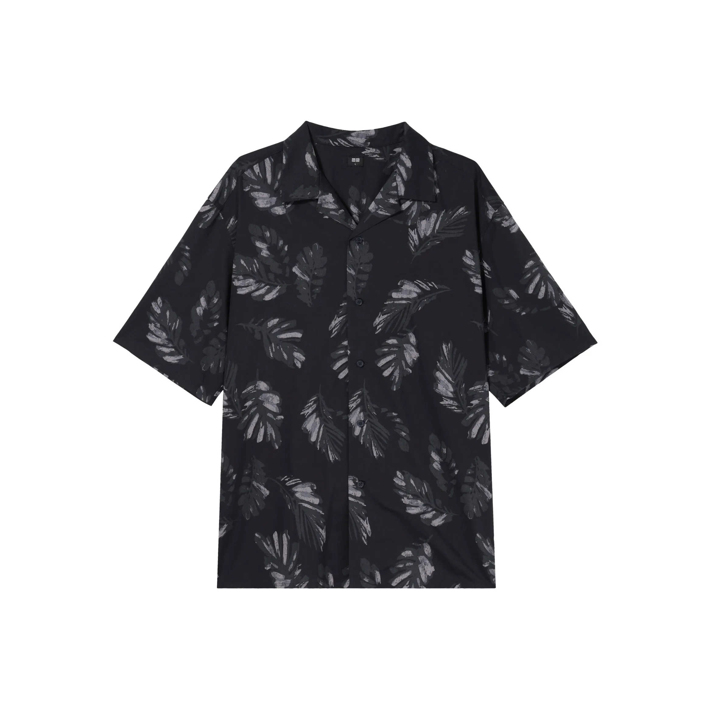 UNIQLO Черные Унисекс Рубашки