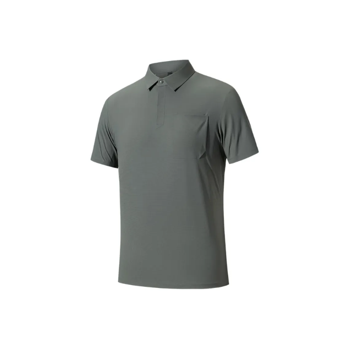 ANTA Champion All Weather Collection Lifestyle Collection Polo Men's Mystic Cabin Gray ANTA Champion Все Weather Collection Lifestyle Collection Поло Мужское Mystic Cabin Серый