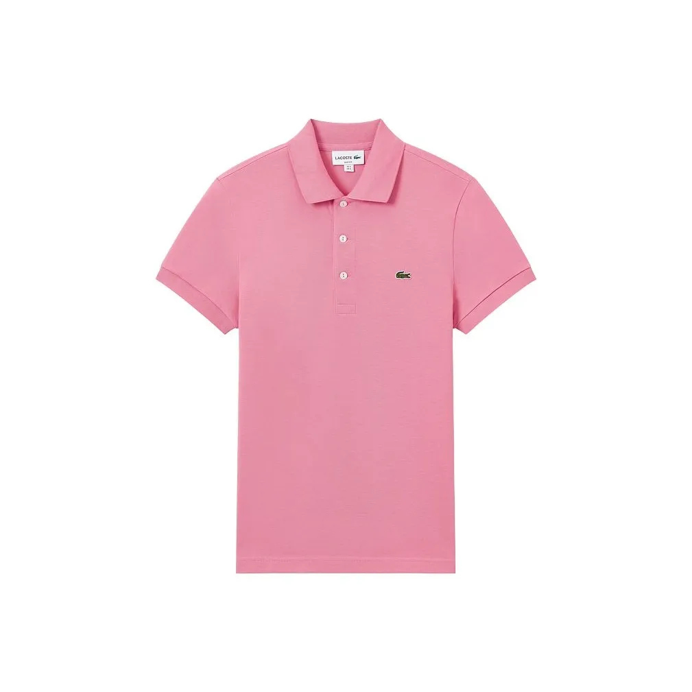 LACOSTE Polo Shirt Men's Rose Red