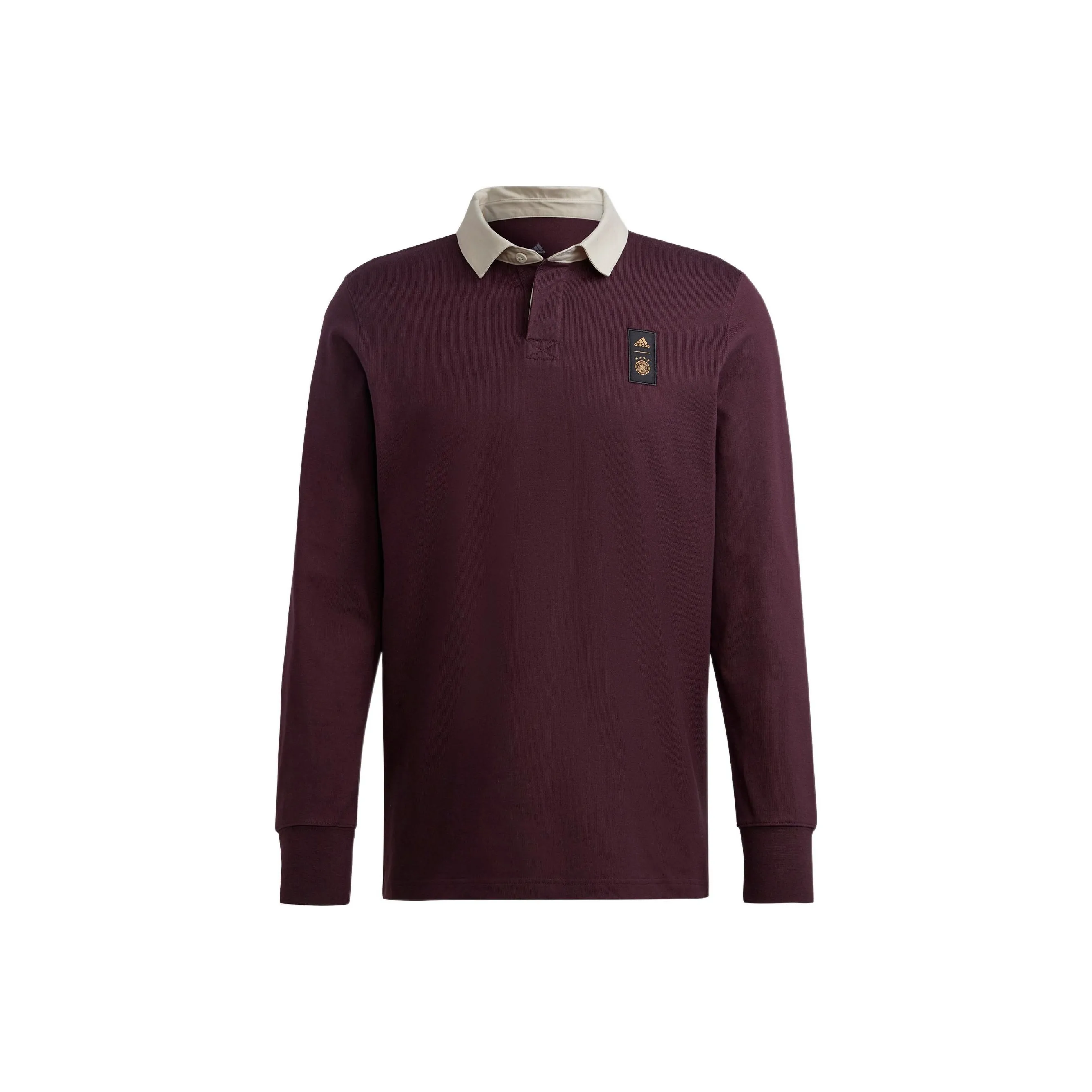 Adidas Polo Shirt Men's Dark Reddish Purple