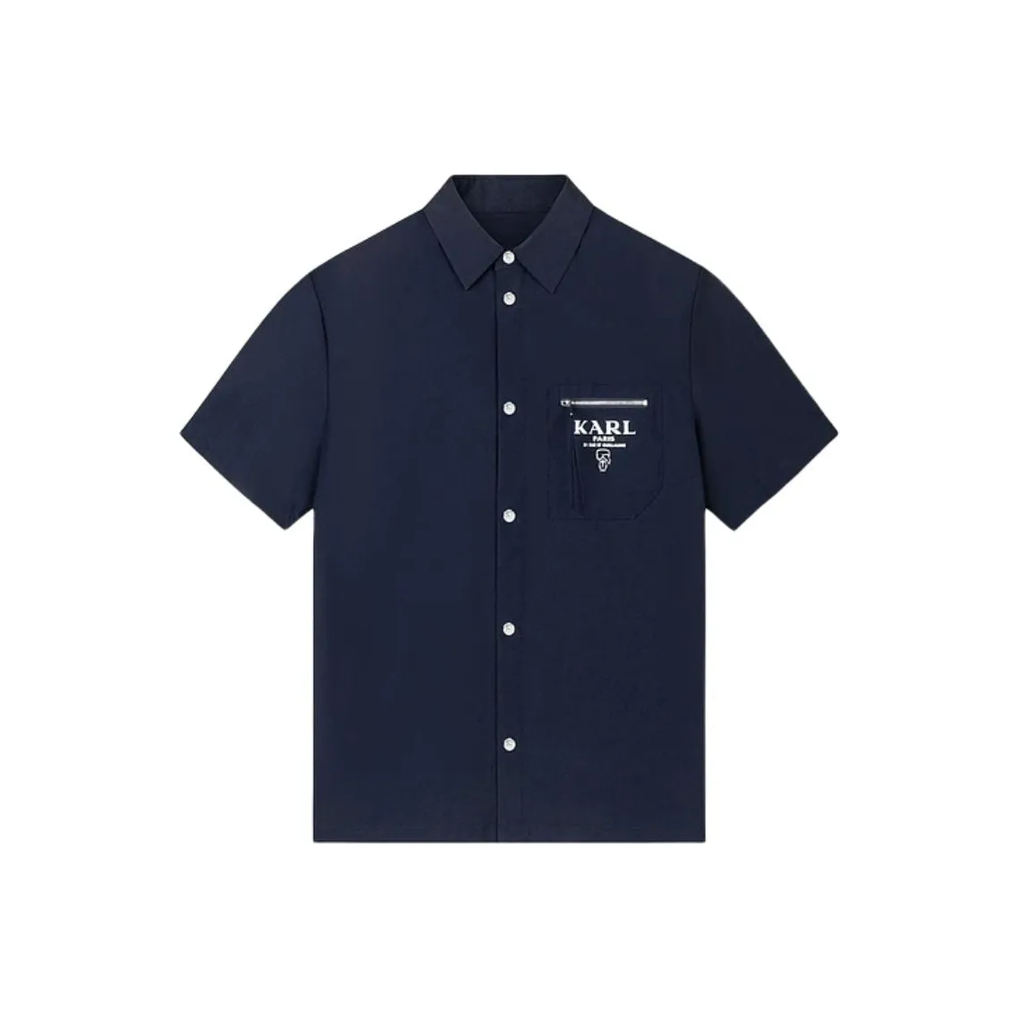 Karl Lagerfeld Рубашка Мужская Темно-синяя