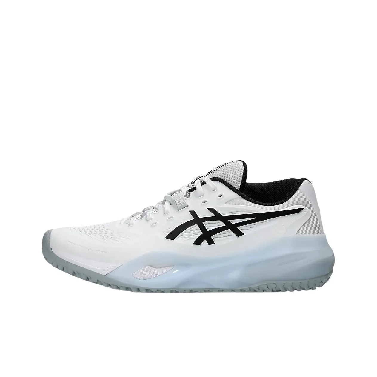 Asics GEL RESOLUTION X OC Low Top Tennis Shoes Men's White