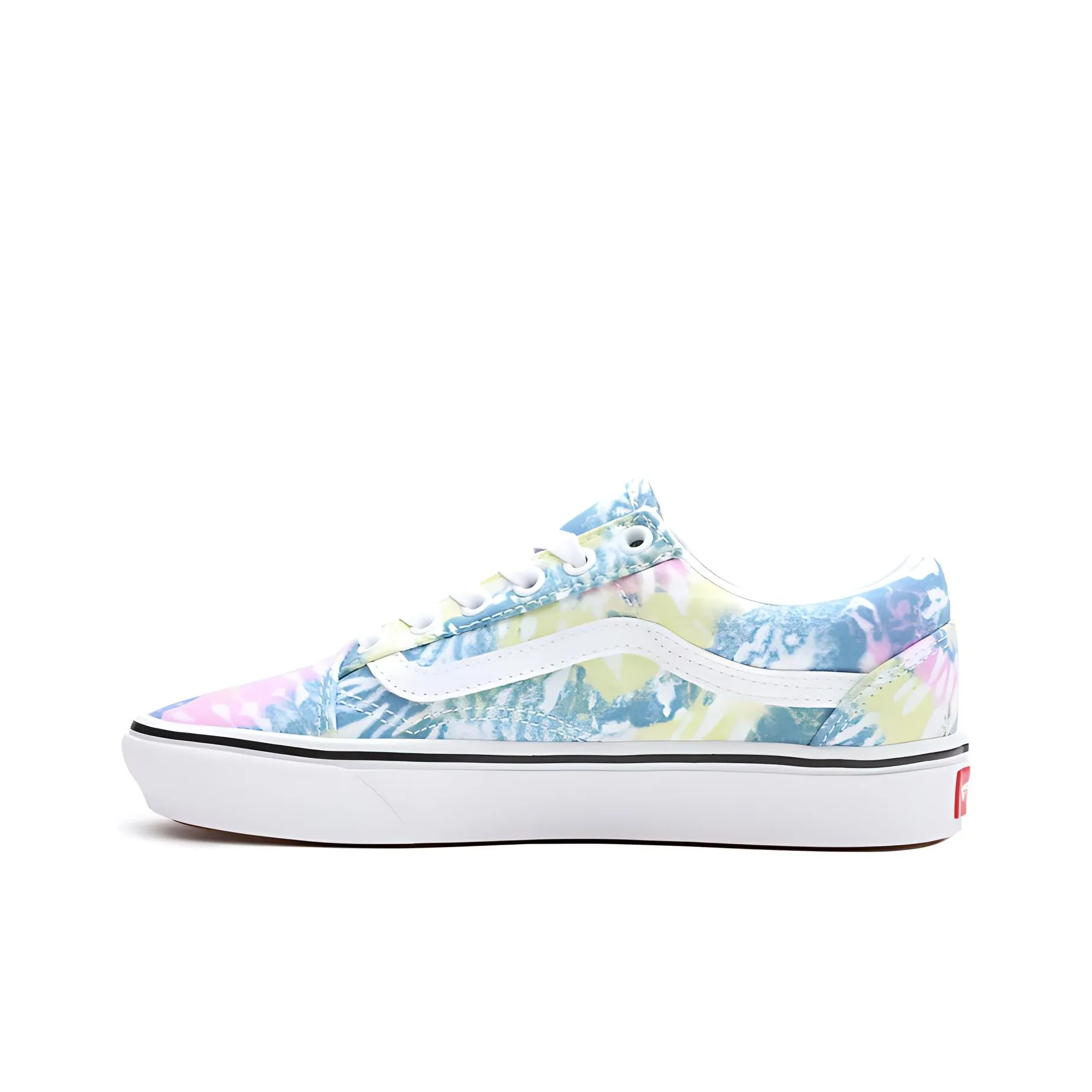 VANS Old Skool Tie Dye Comfycush Low Топ Скейтборд Кроссовки Унисекс Многоцветные