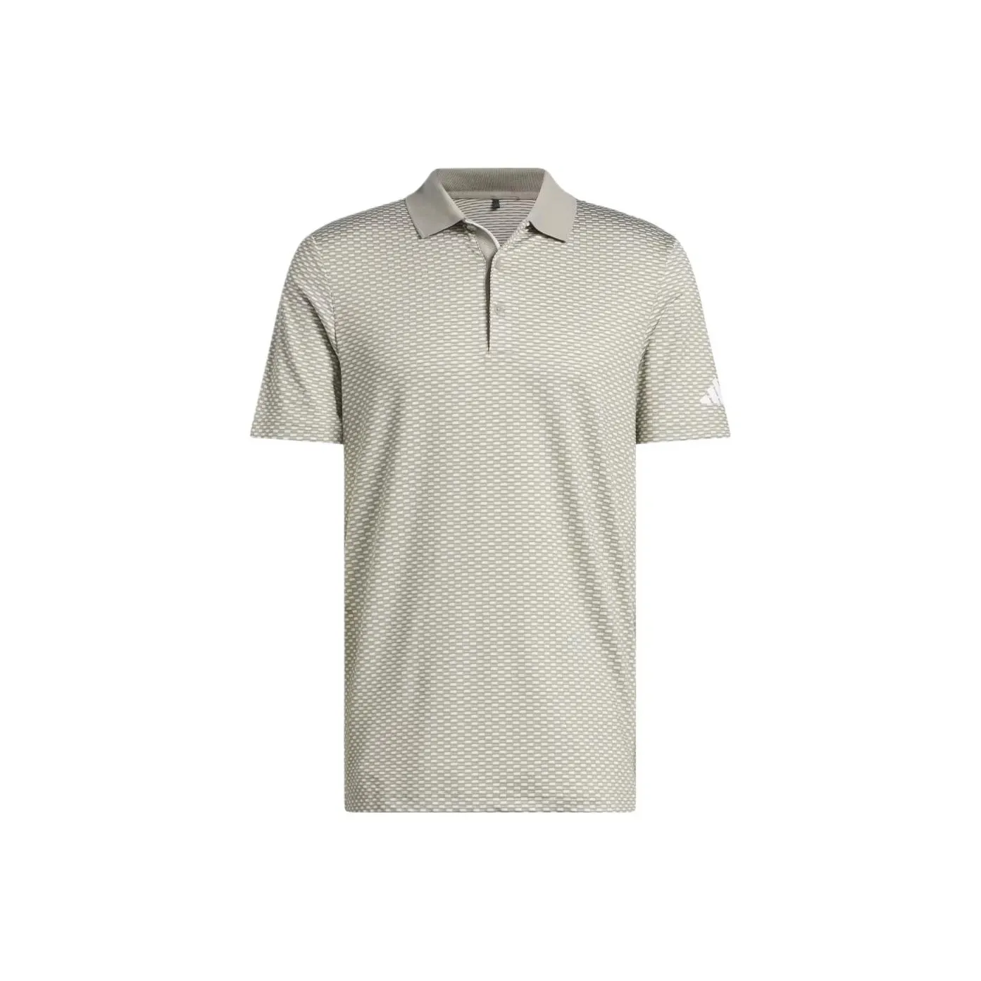 Adidas Beyond Текстурированное Поло Мужское Цвет Пудра Бежевый