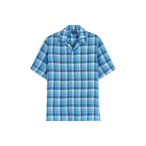 Vilebrequin Blue Мужские Рубашки