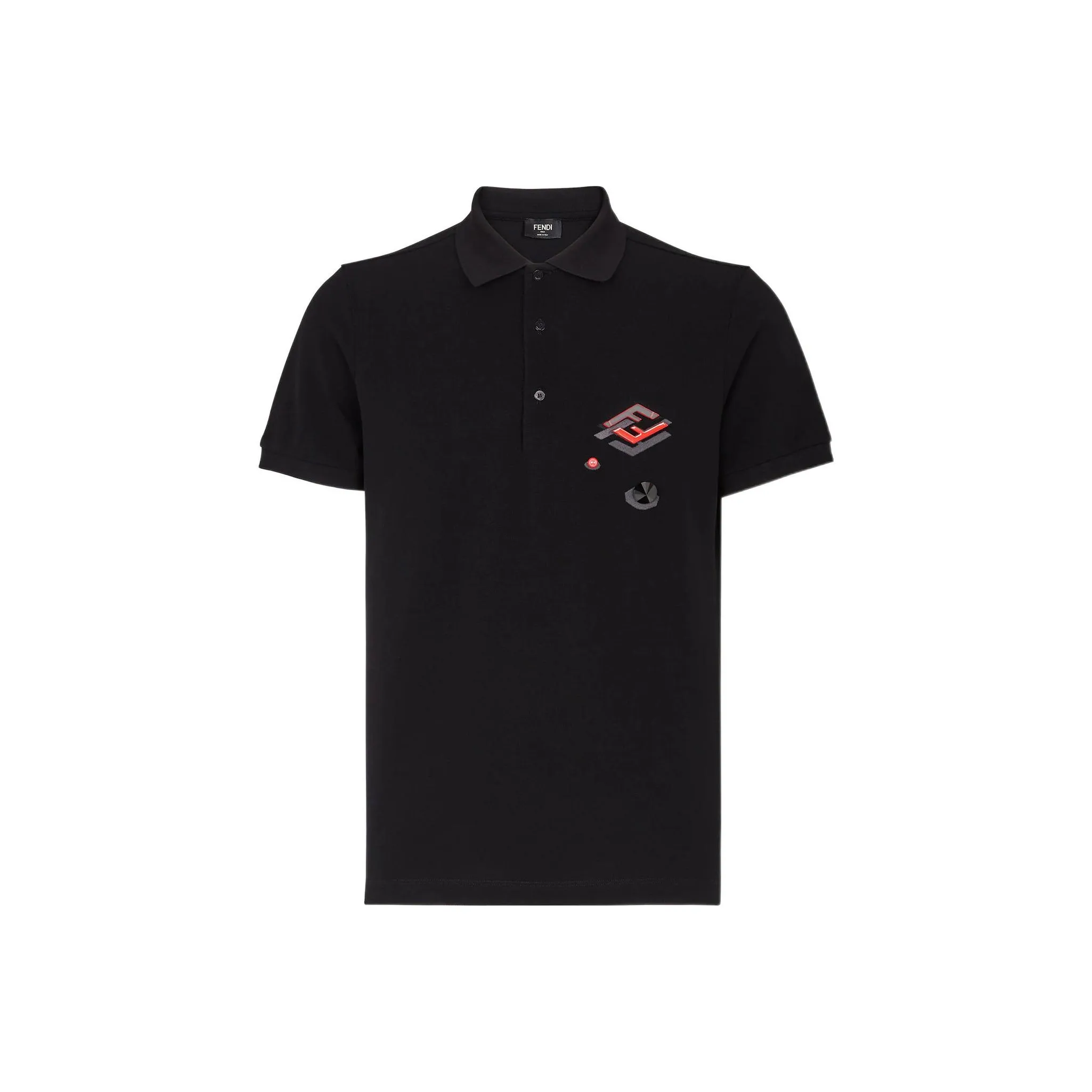 FENDI FW22 Polo Shirt Men's Black