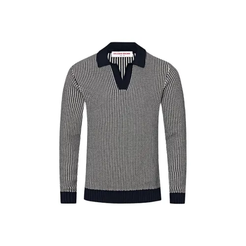 Orlebar Brown Черный Мужское Поло