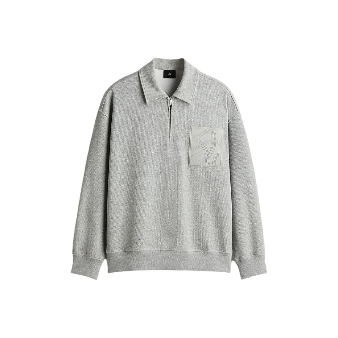 H&M New Year Polo Shirts Men's Gray