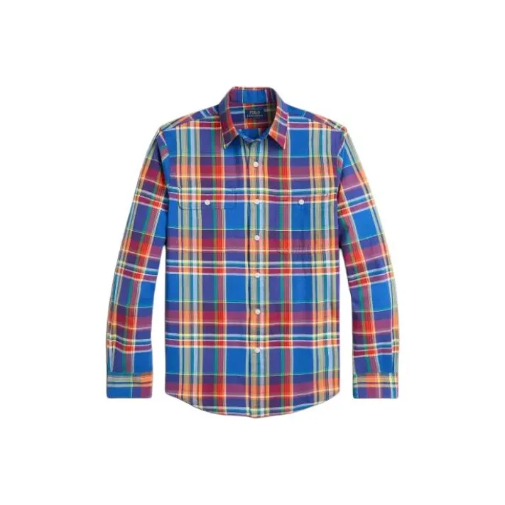 Polo Ralph Lauren Рубашка Мужская Синяя