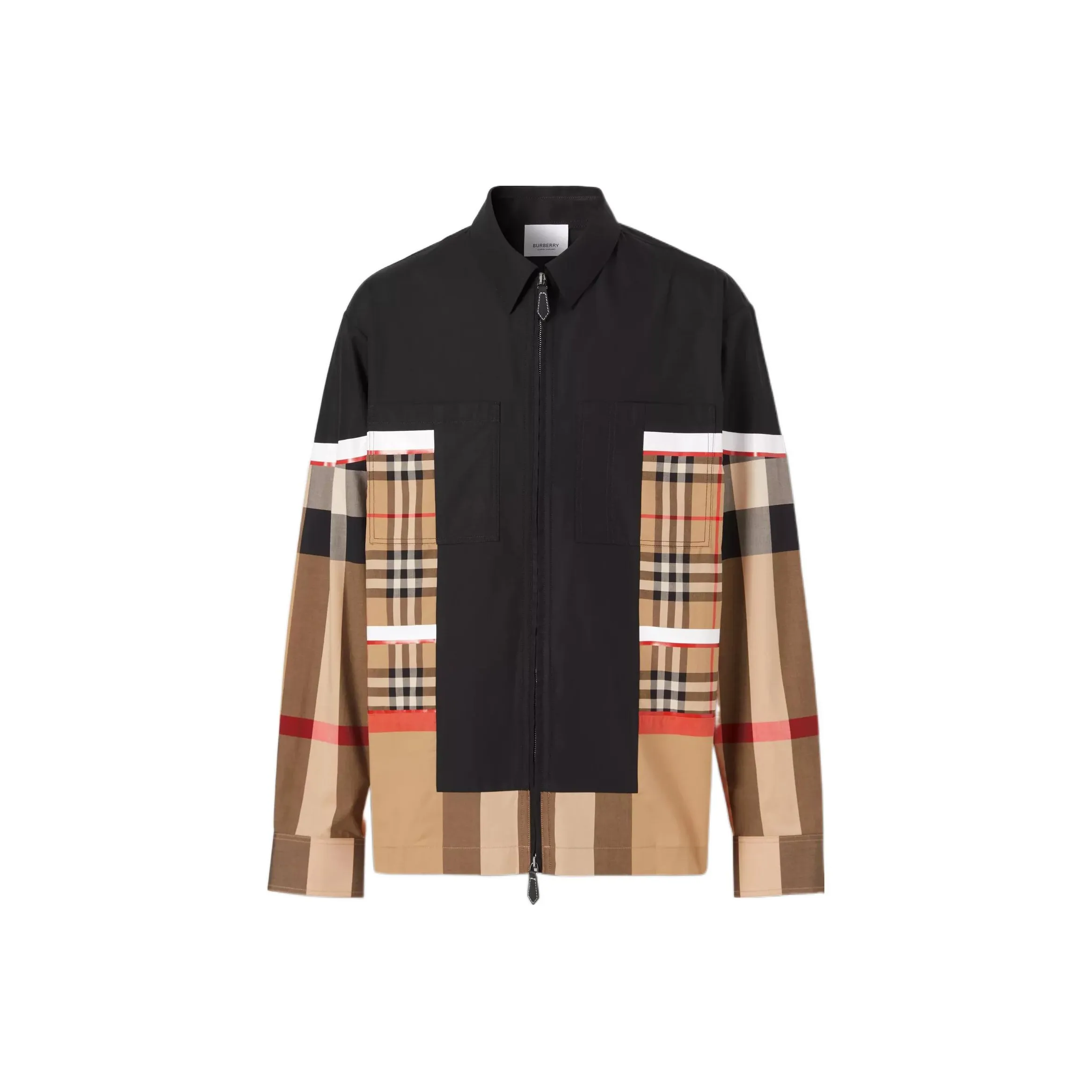 Burberry Reversible Check Pattern Hooded Jacket