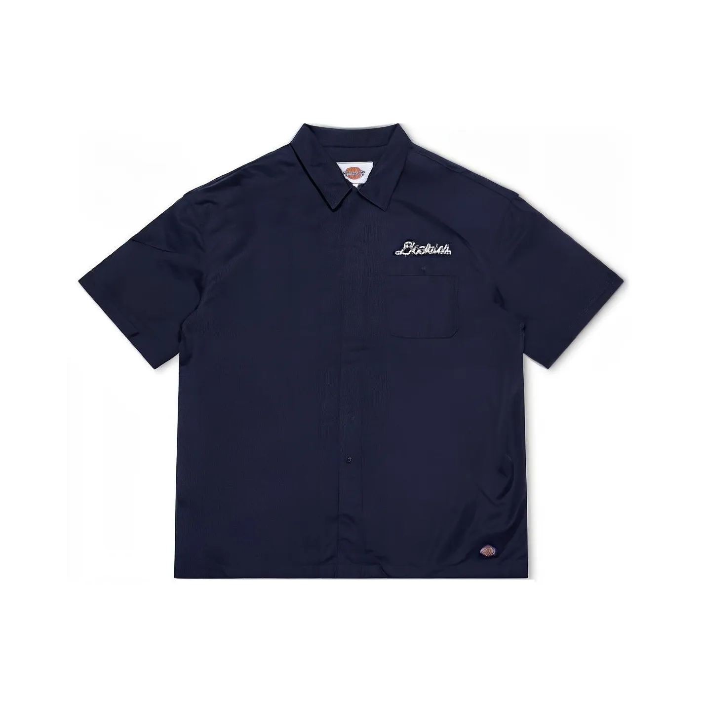 Dickies Темно-синие унисекс рубашки