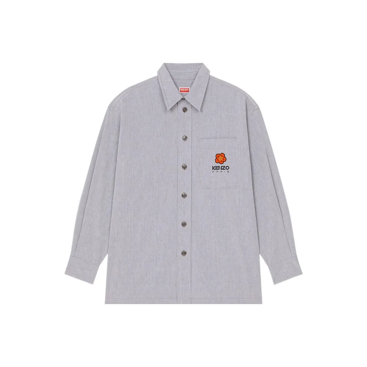 KENZO Boke Flower Series Midnight Blue Мужские Рубашки