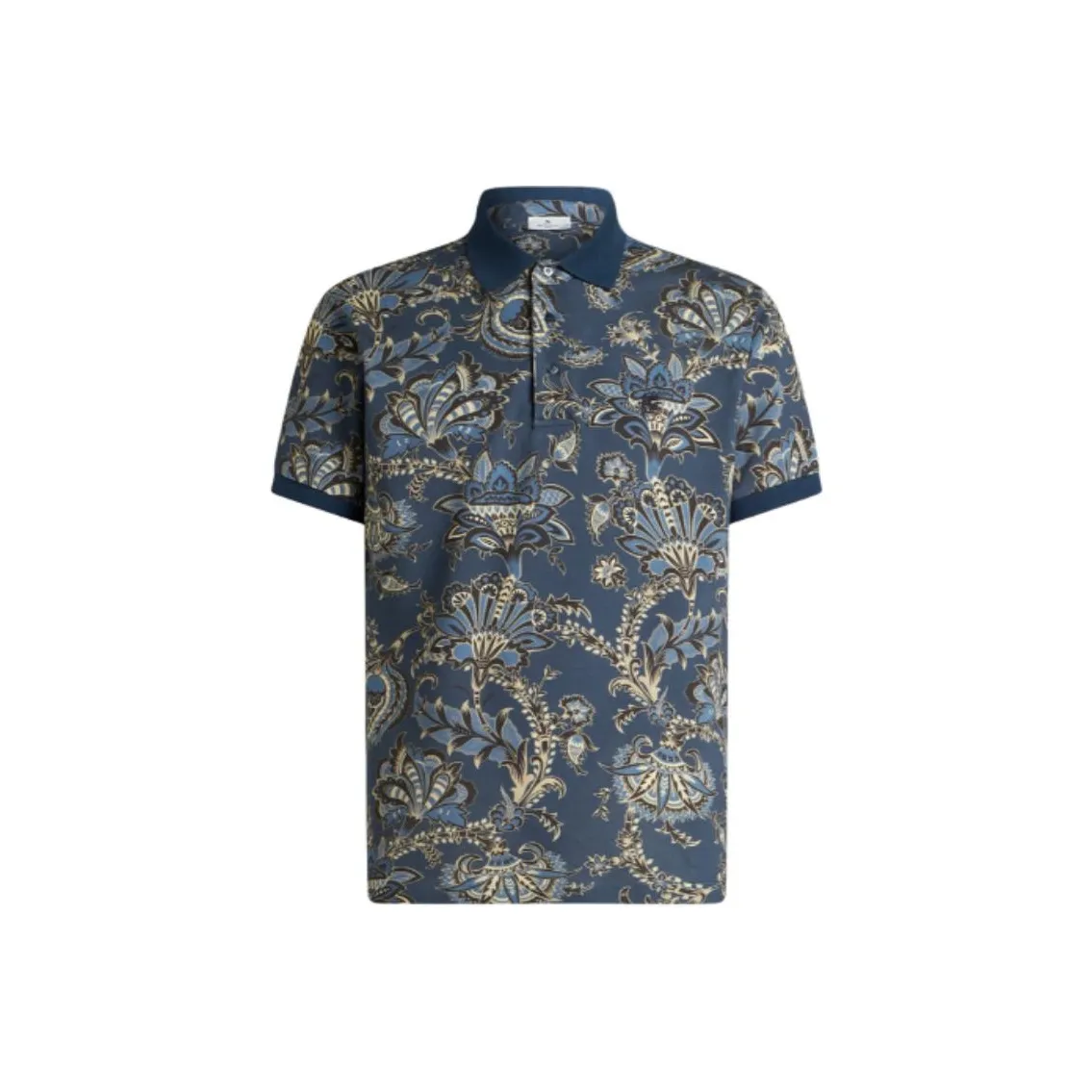 Etro Paisley Printed Polo Shirt