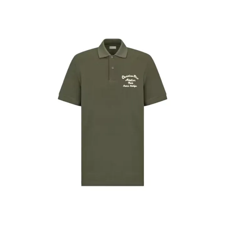 DIOR CHRISTIAN DIOR ATELIER Polo Shirt Men's Green