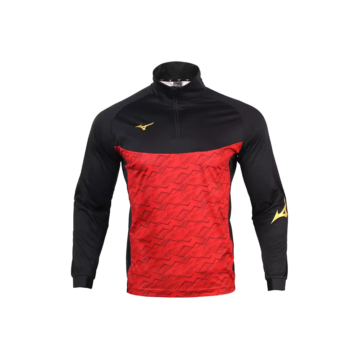 Mizuno Толстовка Мужская Красная Черная