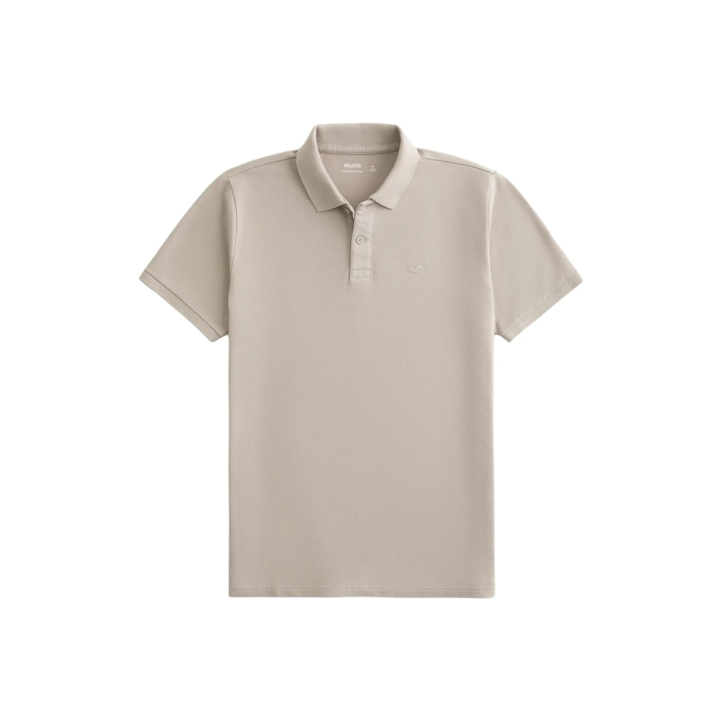 Hollister Polo Shirt Men's Khaki