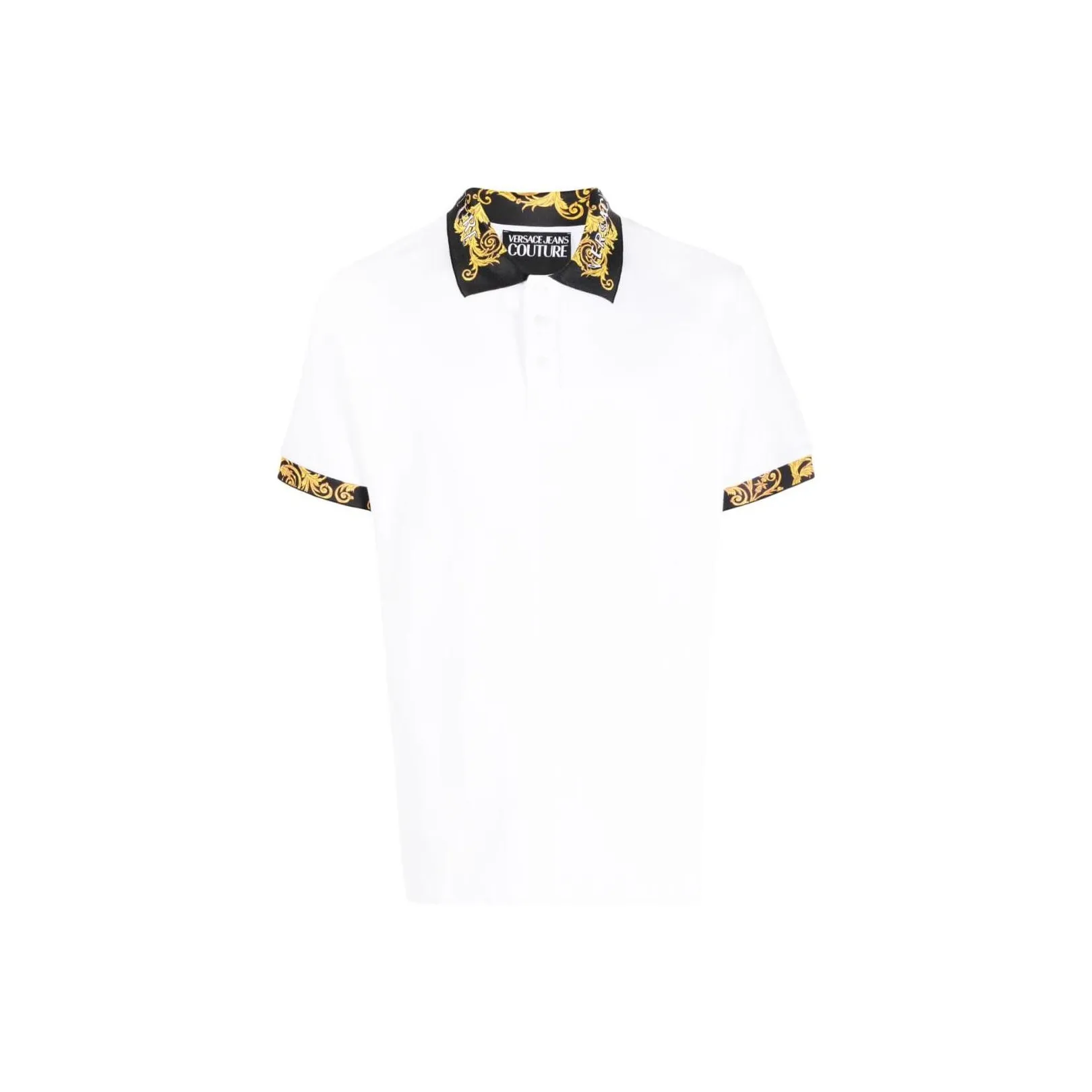 VERSACE JEANS COUTURE Polo Shirts Men's White