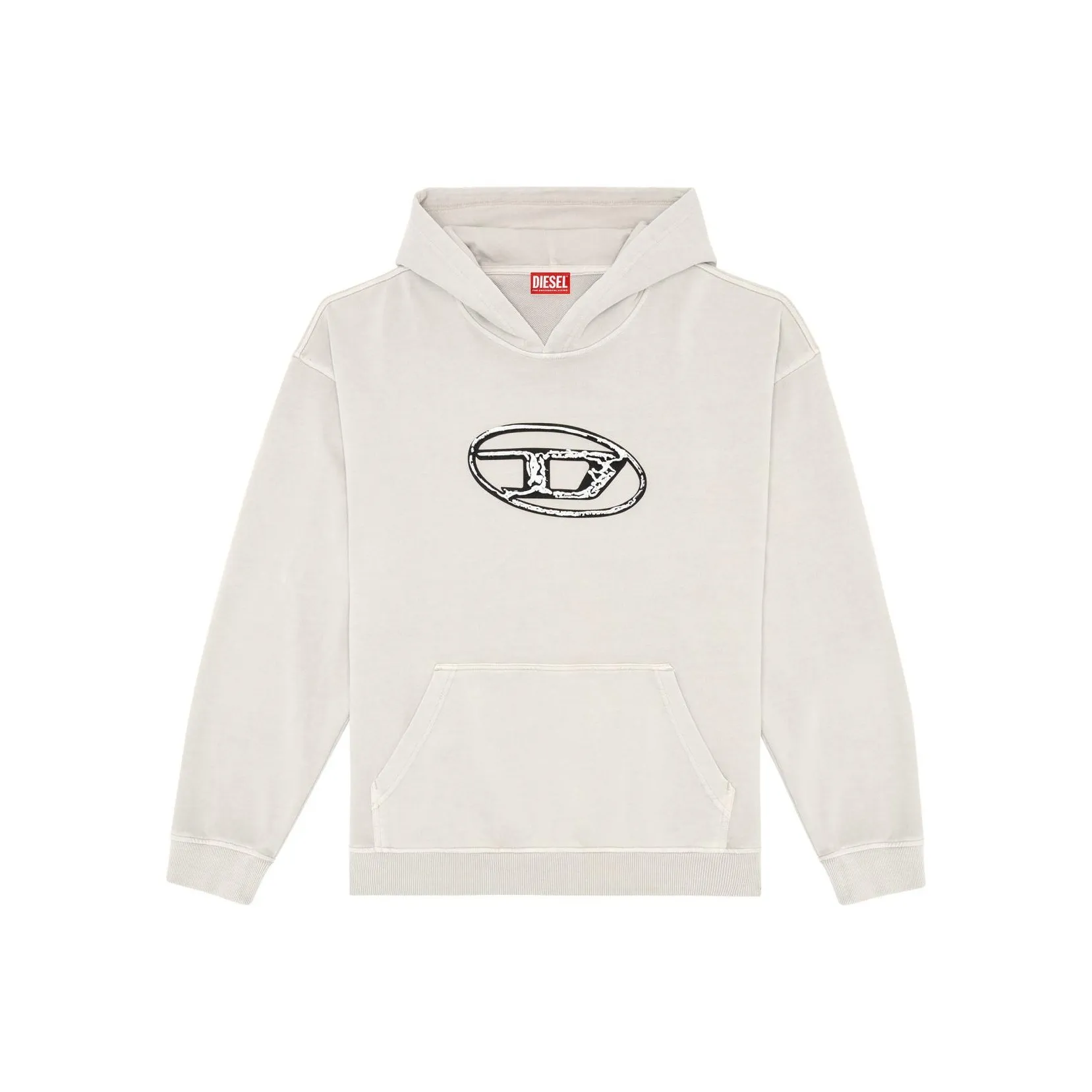 DIESEL SS24 Свитшот Мужской Серый