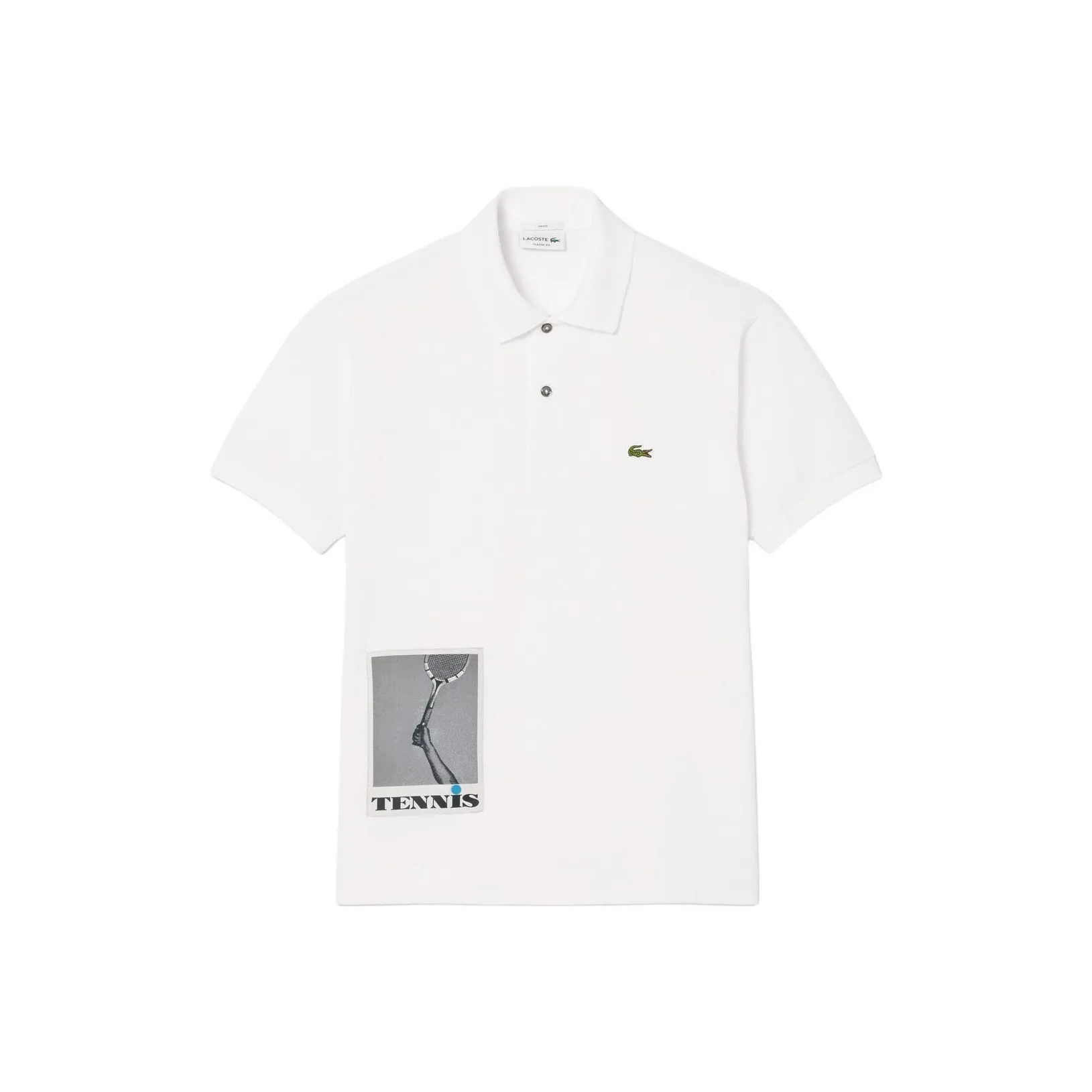 LACOSTE Polo Shirt Unisex White