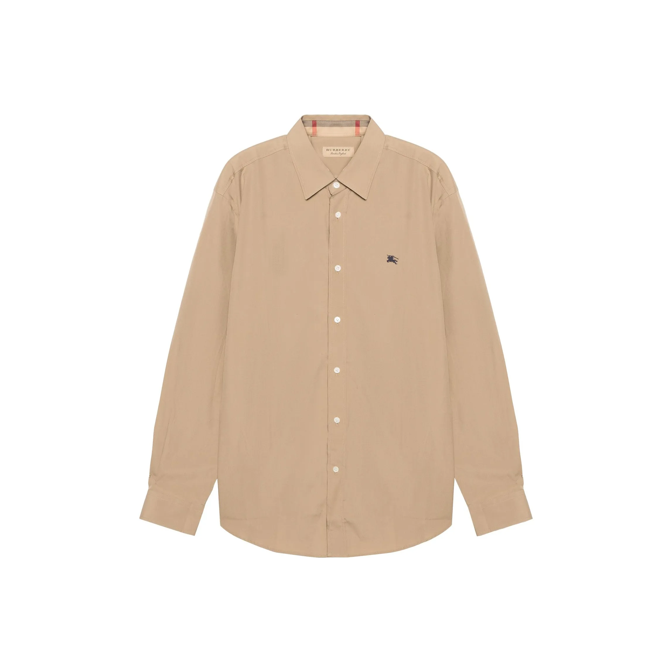 Burberry Stretch Cotton Poplin Ekd Shirt