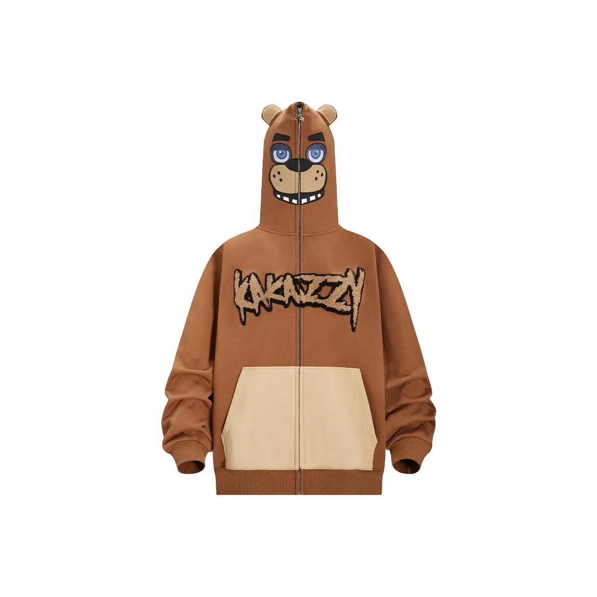 KAKAZZY Свитшот Унисекс Коричневый