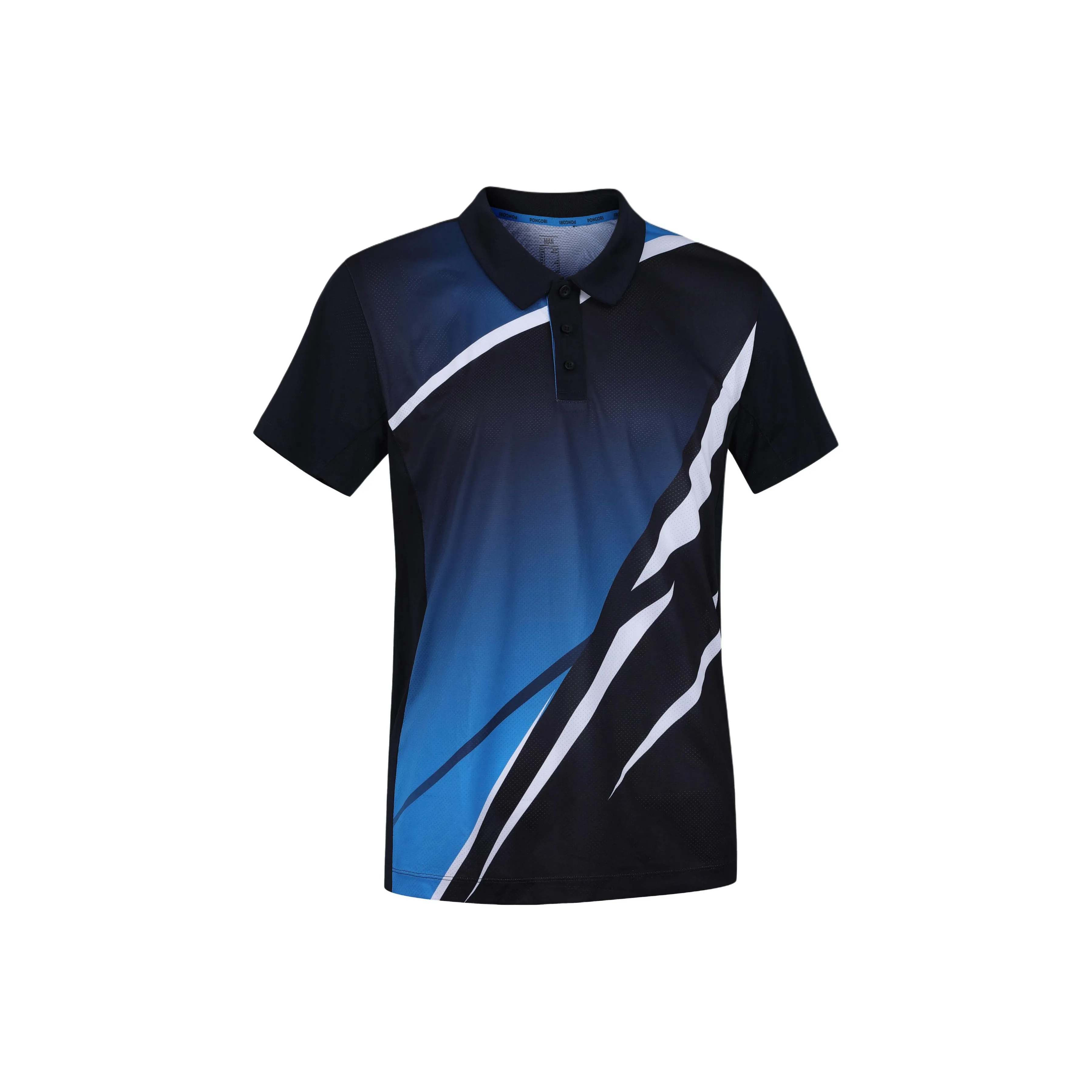 DECATHLON TTP590 Поло Мужское Тихоокеанский Синий