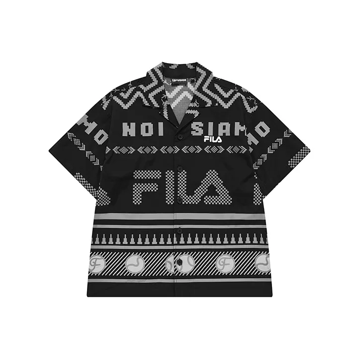 FILA FUSION Shirts Men Pitch Black