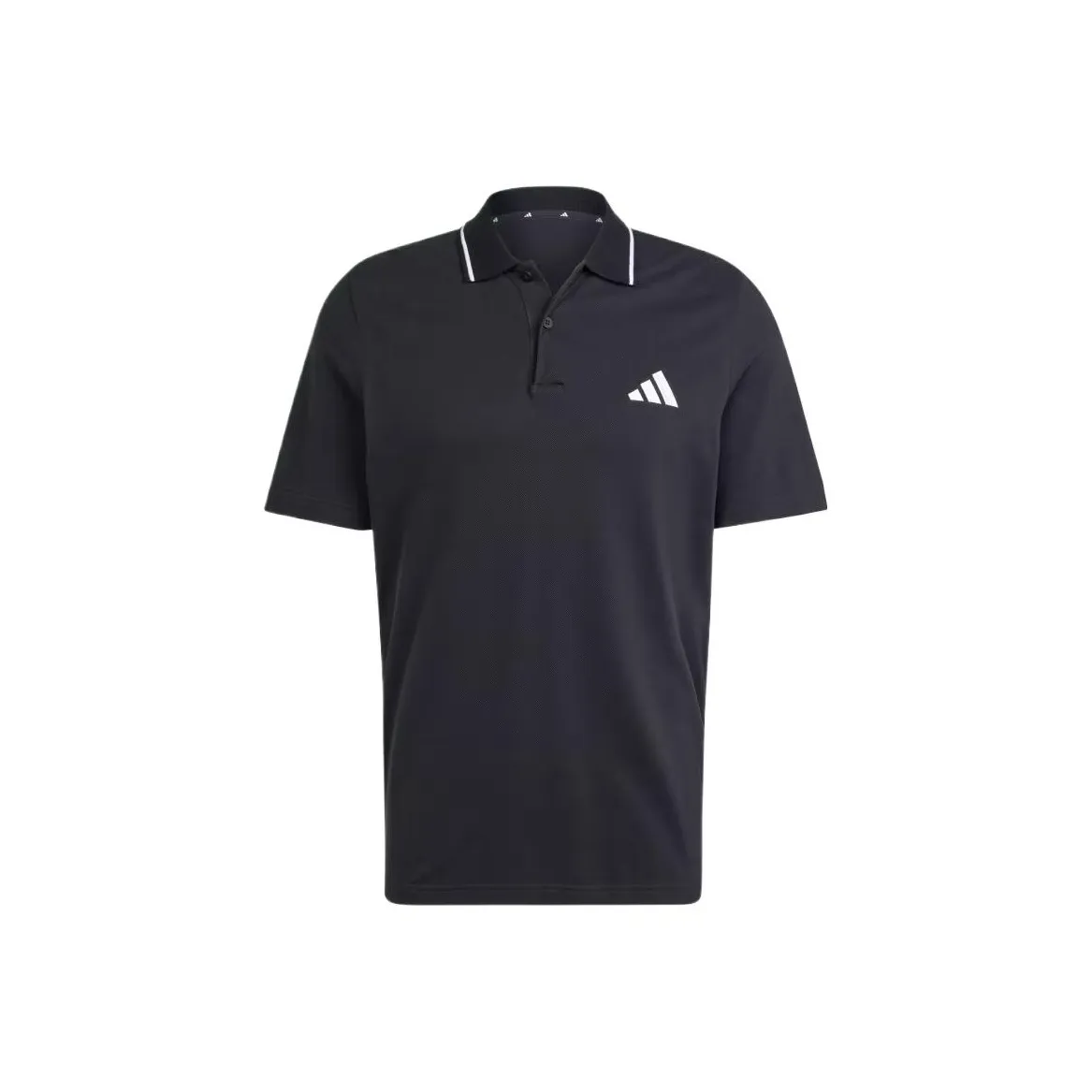 Adidas Essentials Поло Мужское Черное Белое