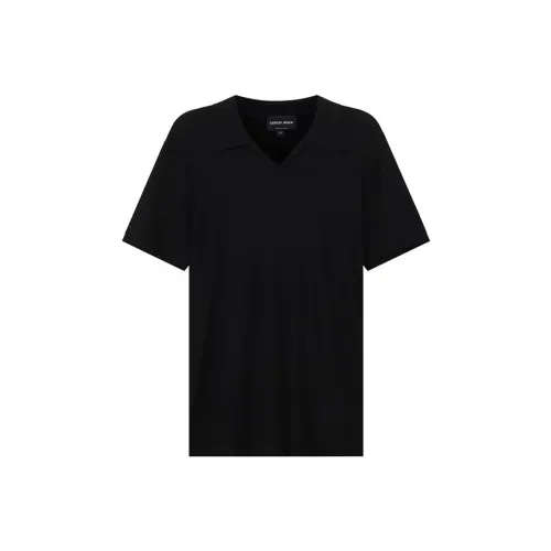 Giorgio Armani Мужское Поло Черного Цвета