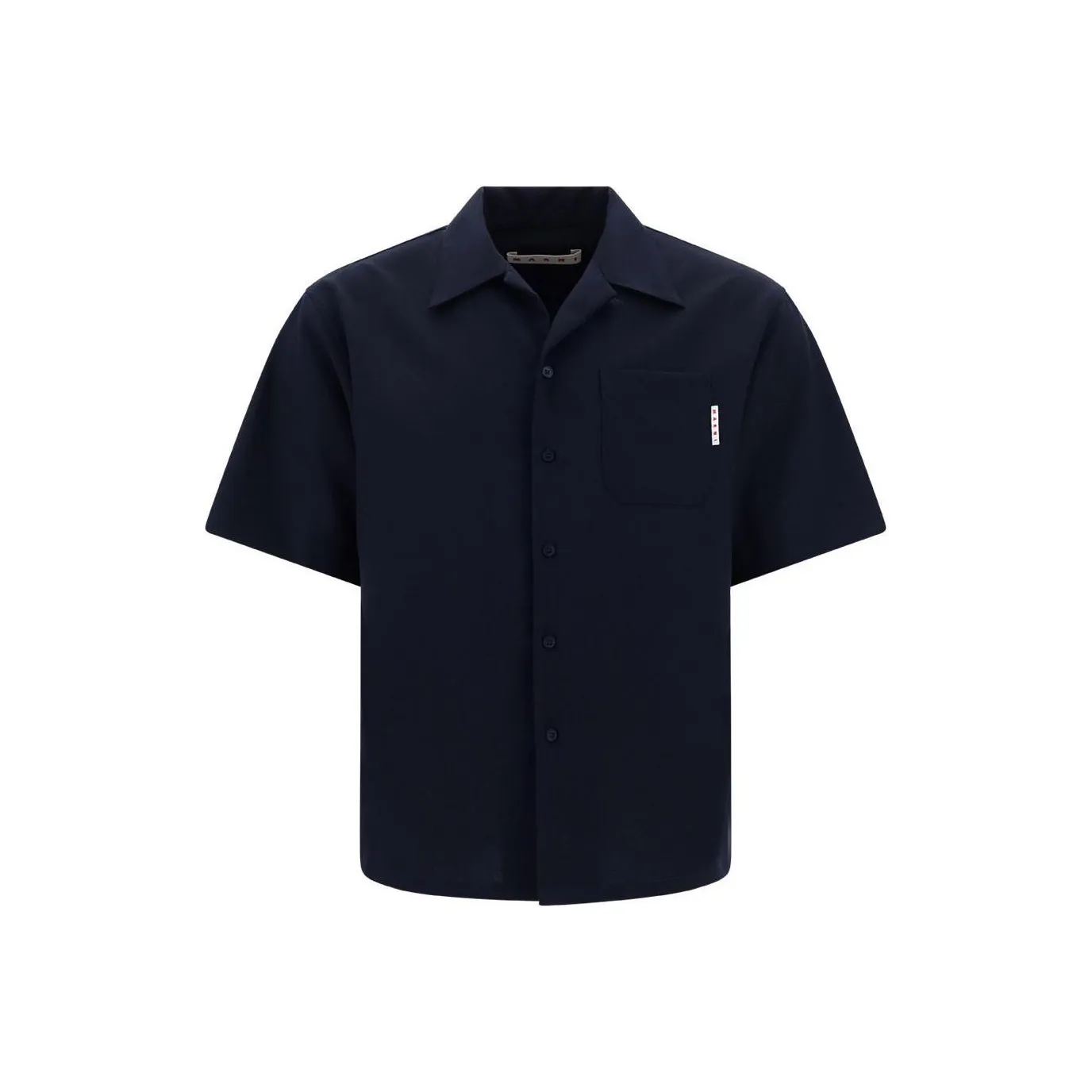 MARNI Tropical Wool Bowling Shirt